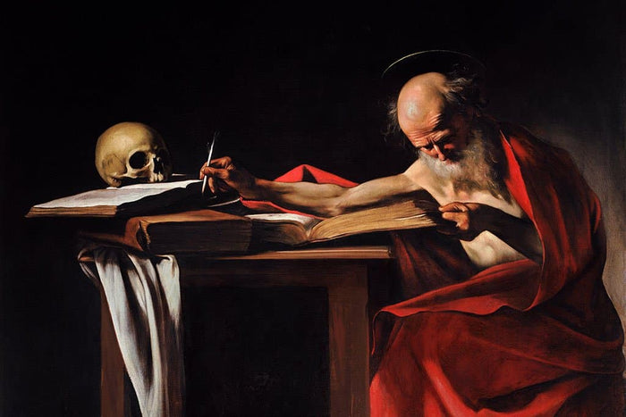 Het schrijven van Heilige Jerome (Caravaggio)