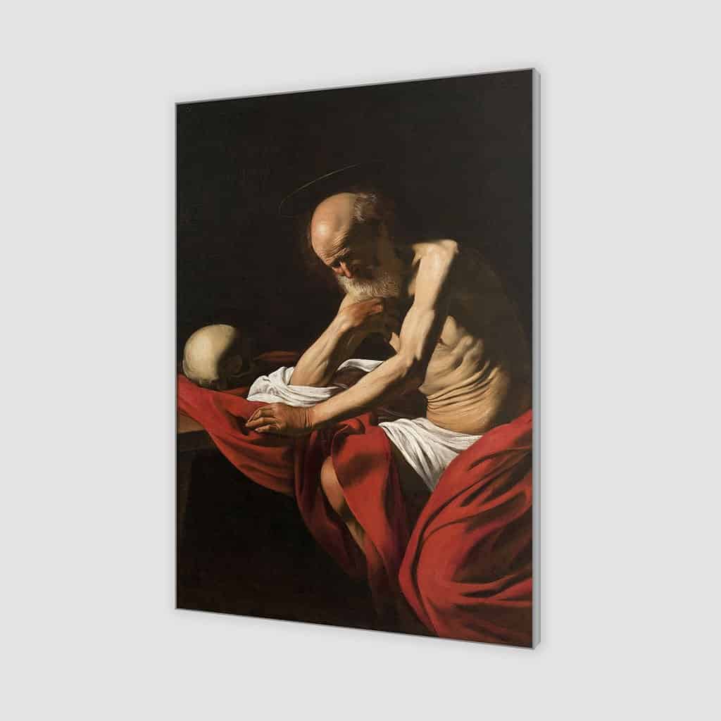 Heilige Jerome in meditatie (Caravaggio)