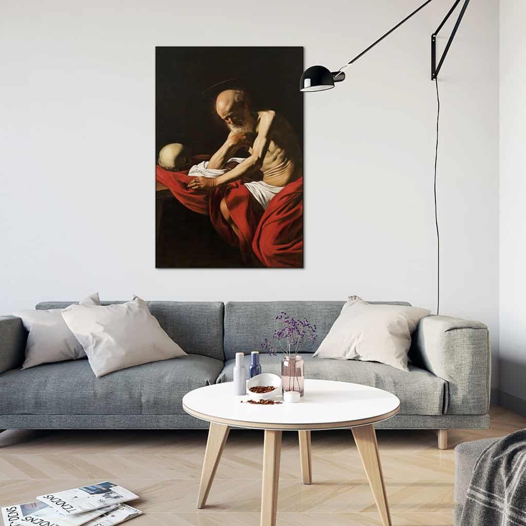 Heilige Jerome in meditatie (Caravaggio)