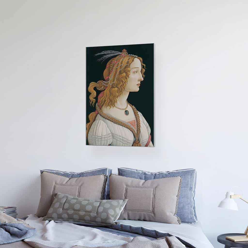 Geïdealiseerd Portret van een Dame (Sandro Botticelli)