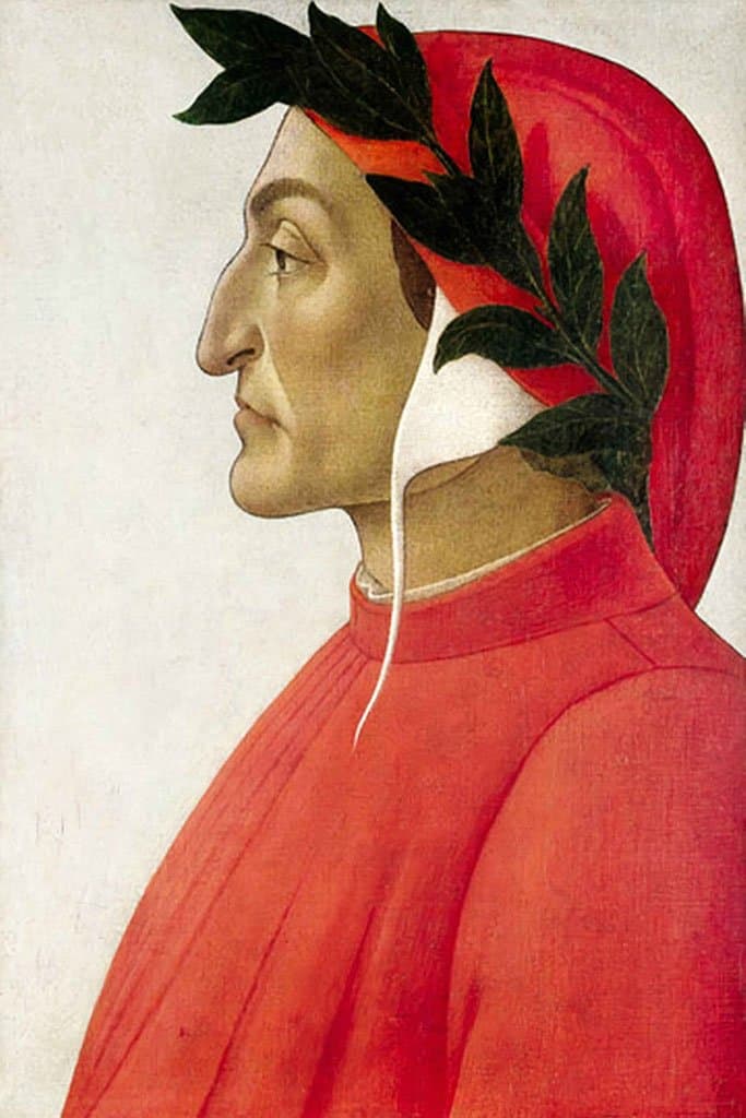 Portret van Dante (Sandro Botticelli)