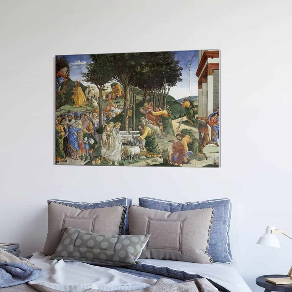 De jeugd van Mozes (Sandro Botticelli)