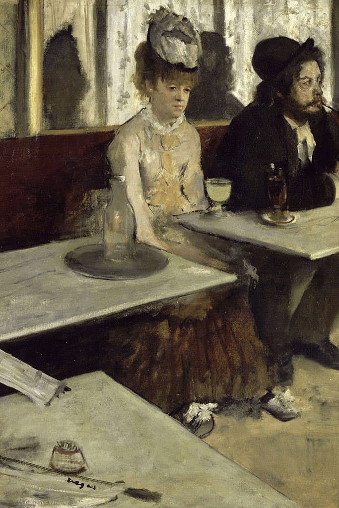 De absintdrinkster- Edgar Degas