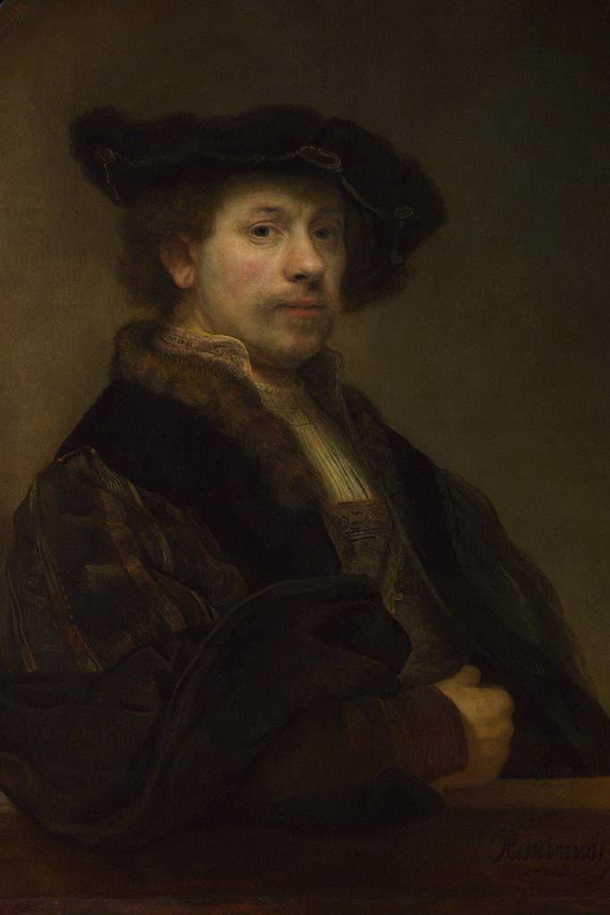 Zelfportret op 34-jarige leeftijd (Rembrandt)