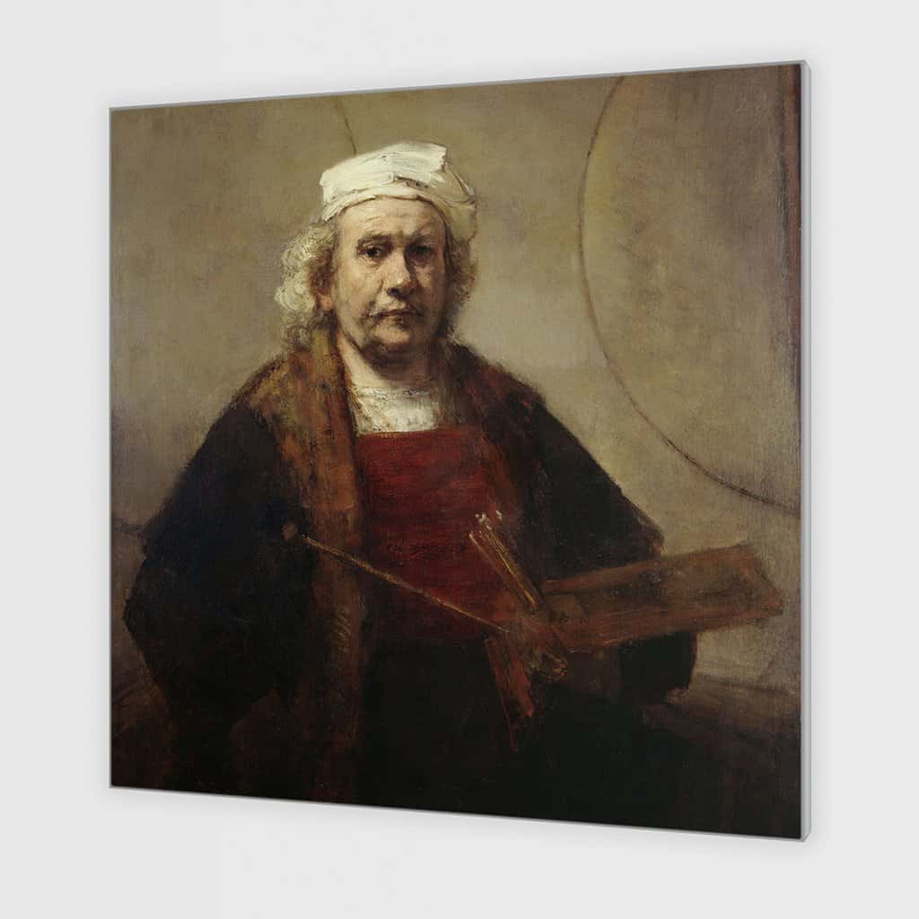 Zelfportret met twee cirkels (Rembrandt)