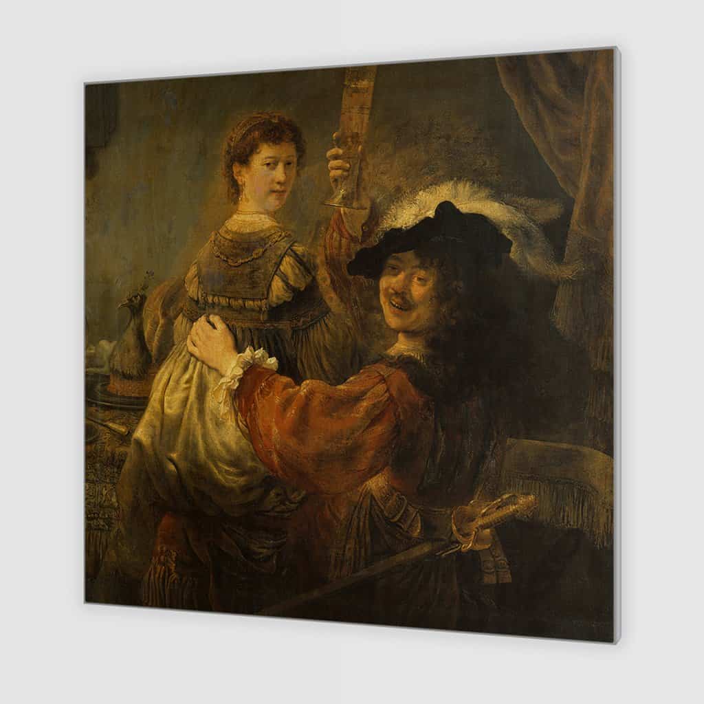 Zelfportret als de verloren zoon in de herberg (Rembrandt)