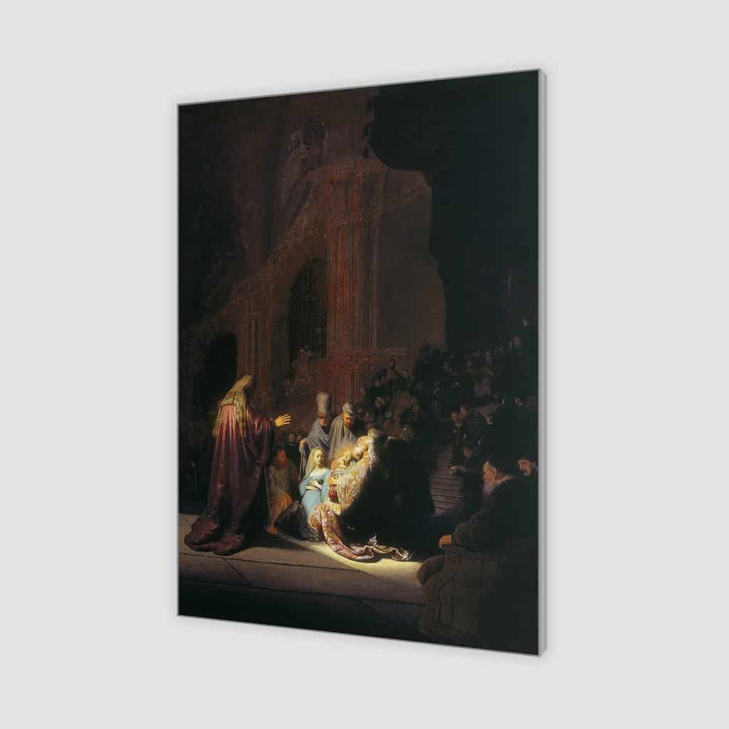 Het lied van Simeon van lof (Rembrandt)