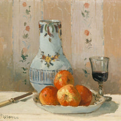 Stilleven met Appelen en Pitcher - Camille Pissarro