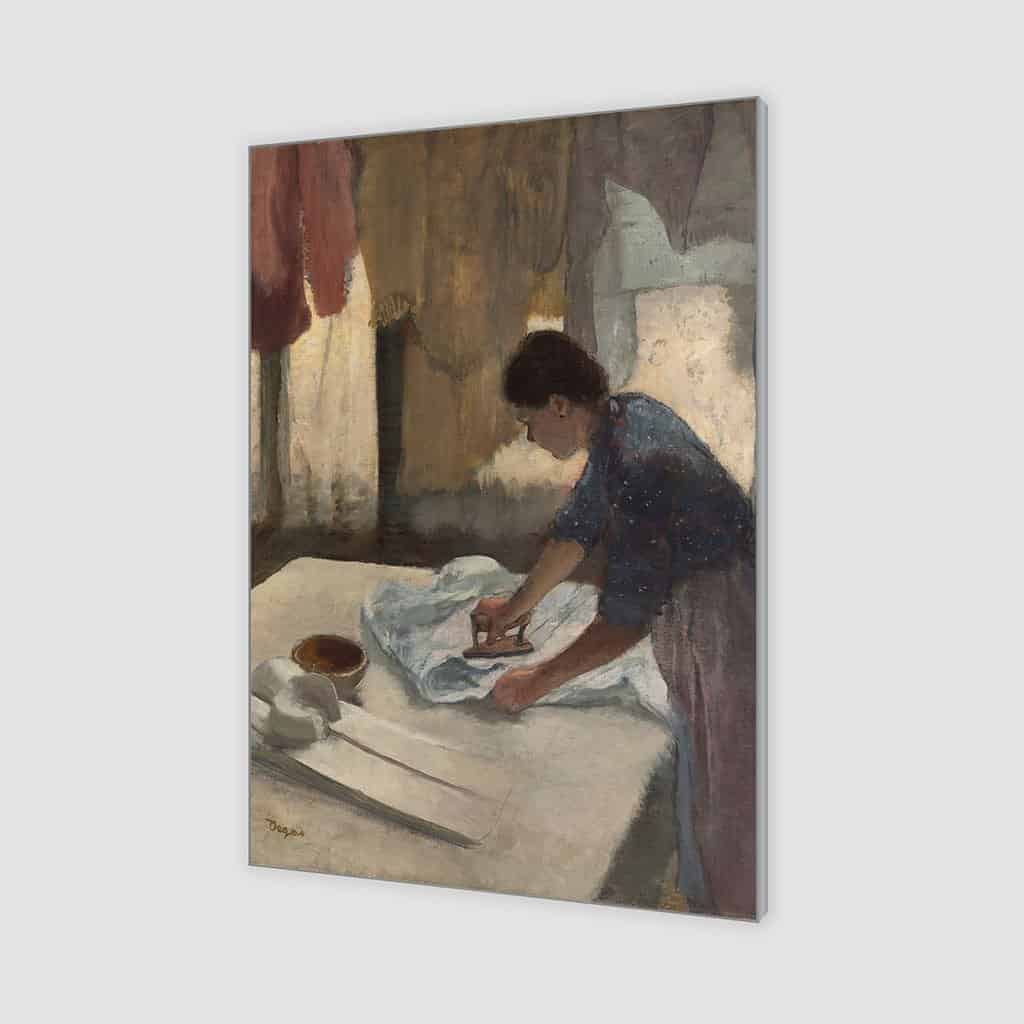 Strijkende vrouw - Edgar Degas
