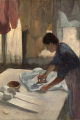 Strijkende vrouw - Edgar Degas
