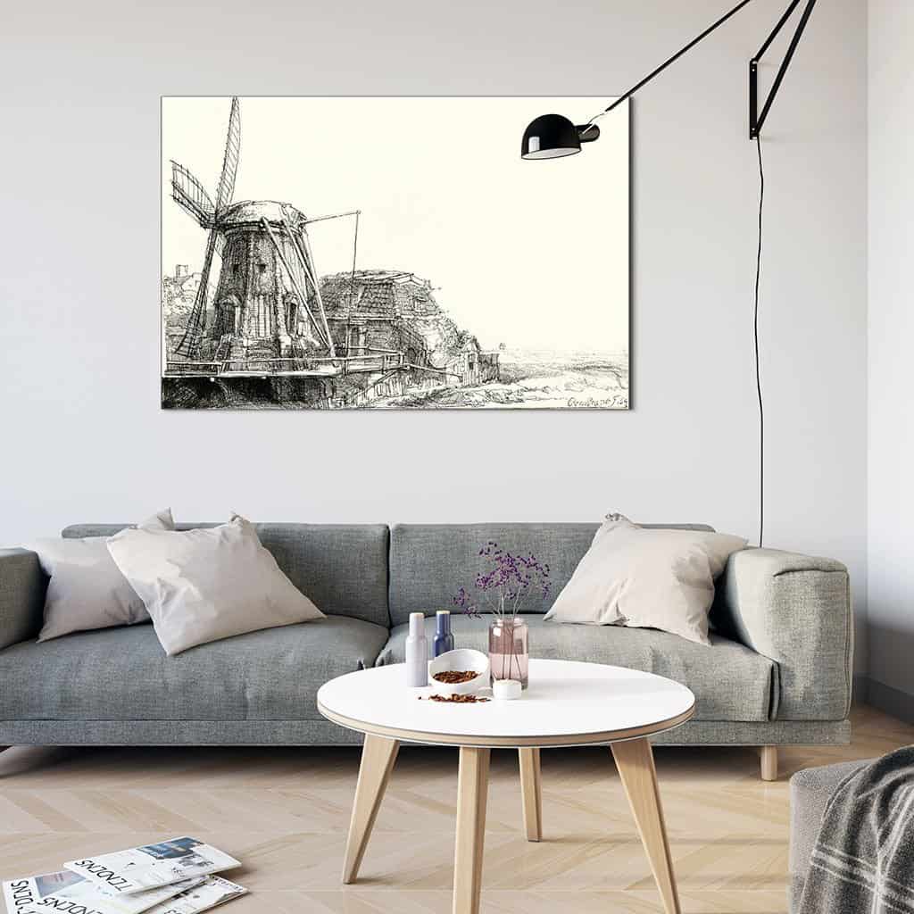 De windmolen - Rembrandt