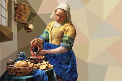 Het melkmeisje - moderne variant