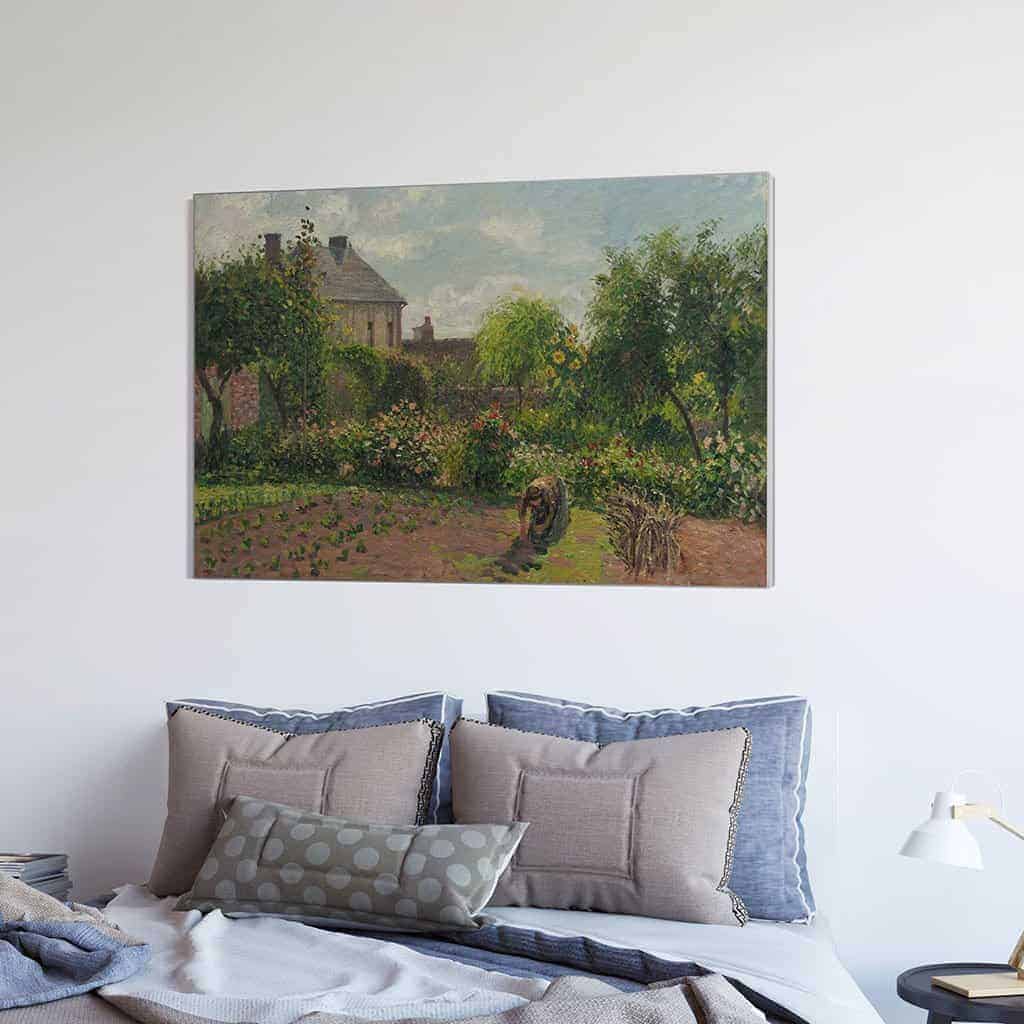 Tuin van de Kunstenaar in Eragny - Camille Pissarro