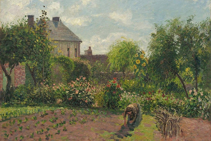 Tuin van de Kunstenaar in Eragny - Camille Pissarro