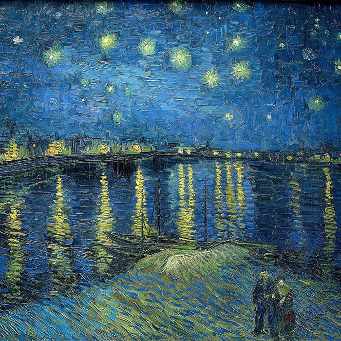 Sterrennacht over de Rhône (Vincent van Gogh)