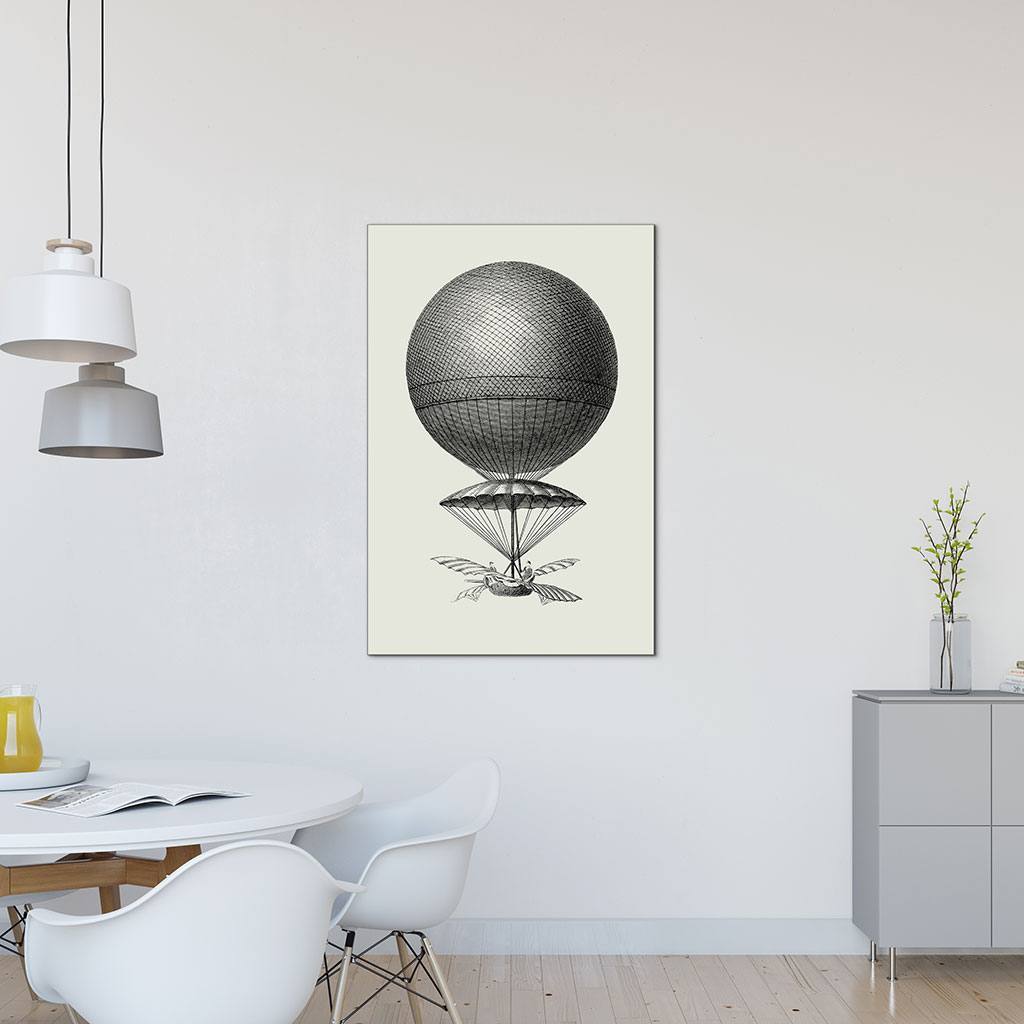 Vintage heteluchtballon