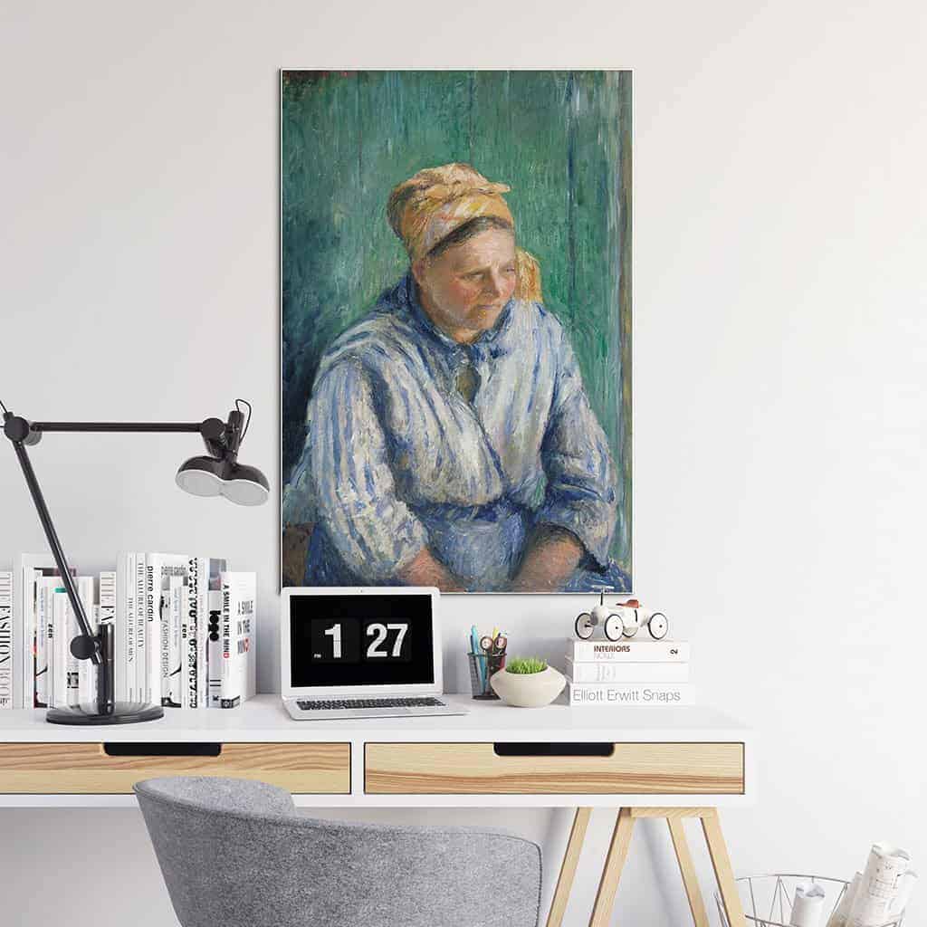 Wasvrouw Studie - Camille Pissarro