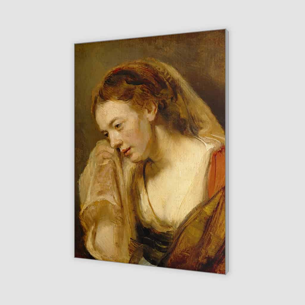 Huilende vrouw - Rembrandt