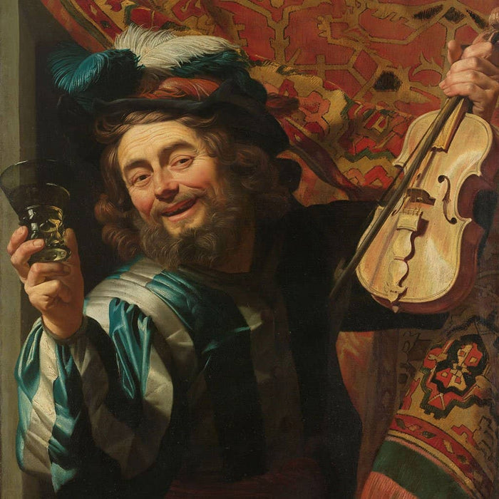 Vrolijke Fiddler (Gerard van Honthorst)