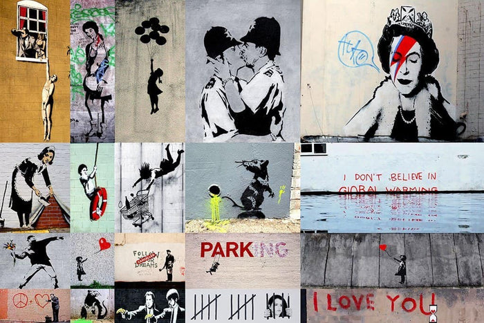 Banksy Art Collage I