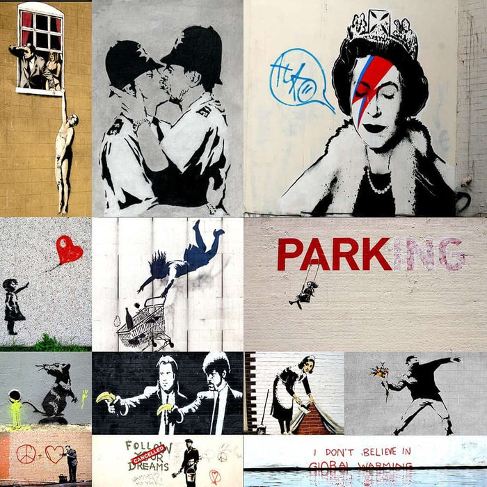 Banksy Art Collage V