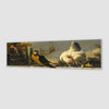 Vogels op een balustrade (Melchior D' Hondecoeter)