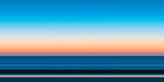 Zonsopgang abstract landschap