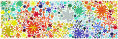 Flower Pattern on white