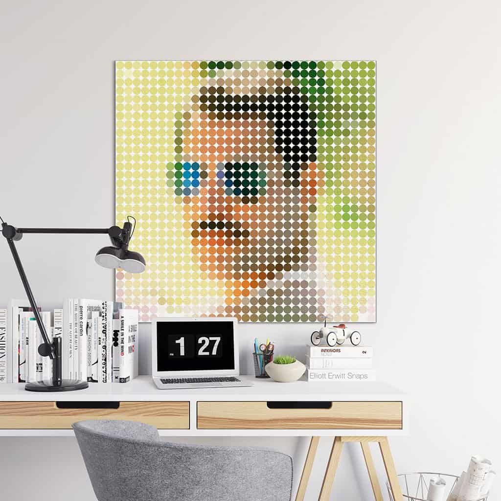 Freddie Mercury dot portret