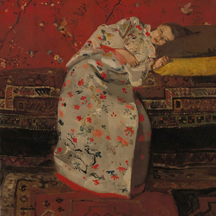 Meisje In Witte Kimono (George Hendrik Breitner)