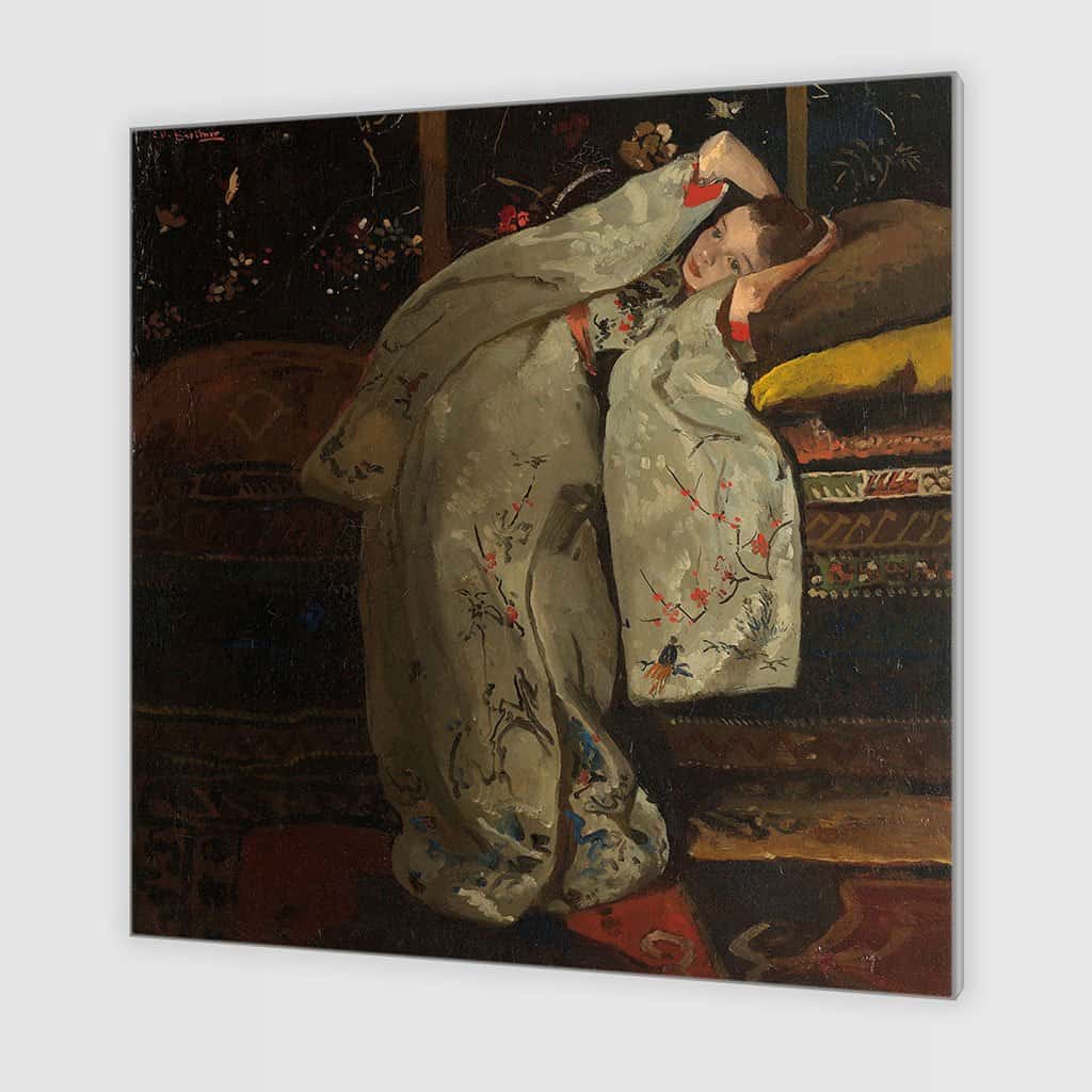 Meisje in witte Kimono (George Hendrik Breitner)