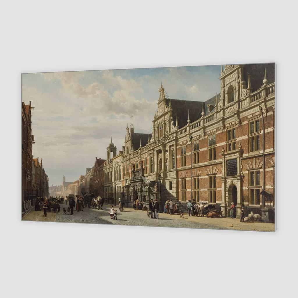 Stadhuis van Leiden (Cornelis Springer)