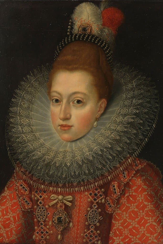 Margaretha van Oostenrijk (Frans Pourbus Atelier)