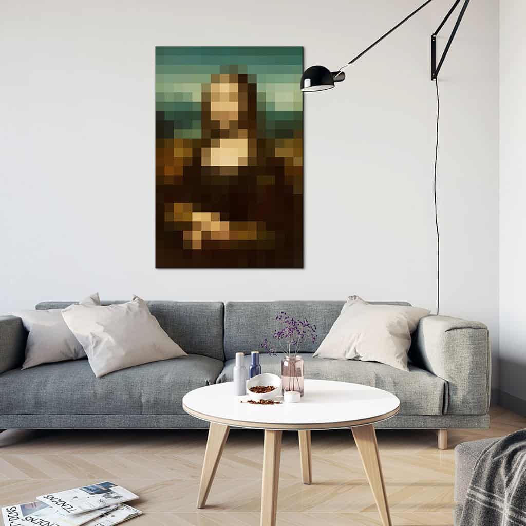Mona Lisa - Pixel Art
