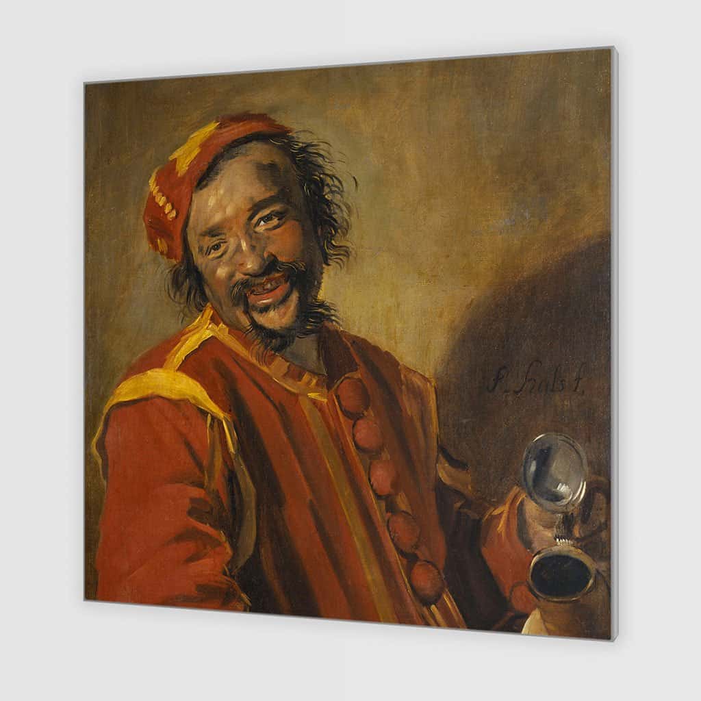 Peeckelhaeringh - Lachende man met werper (Frans Hals)