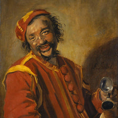 Peeckelhaeringh - Lachende man met werper (Frans Hals)