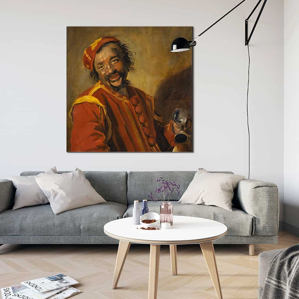 Peeckelhaeringh - Lachende man met werper (Frans Hals)
