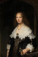 Portret van een vrouw (Rembrandt Van Rijn)