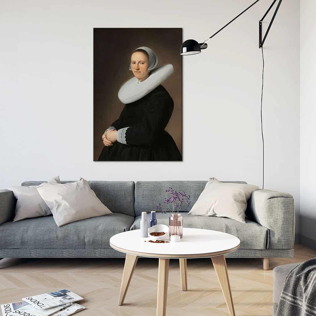 Portret van Adriana Croes (Johannes Cornelisz Verspronck)