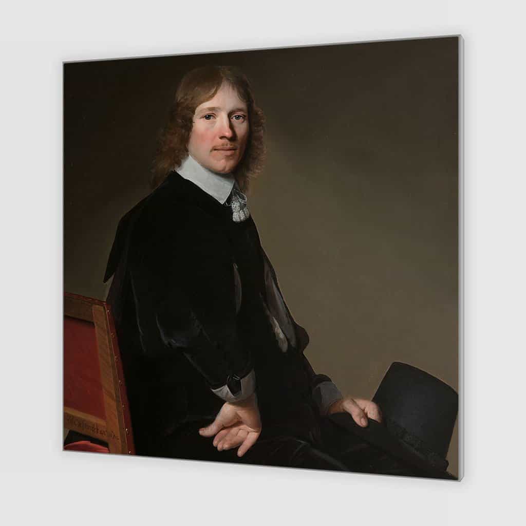 Portret van Eduard Wallis (Johannes Cornelisz Verspronck)