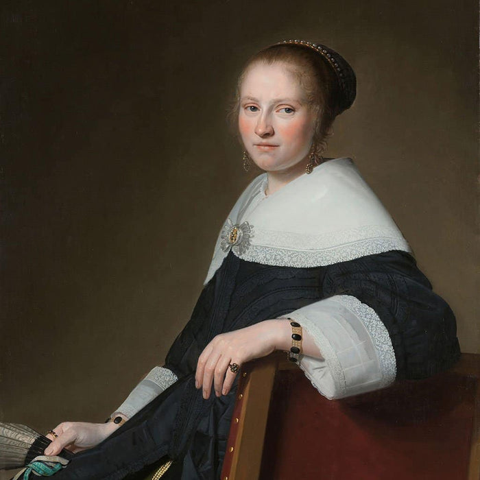Portret van Maria van Strijp (Johannes Cornelisz Verspronck)