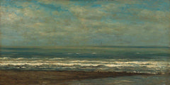 Zeegezicht op Heijst (Willem Roelofs)