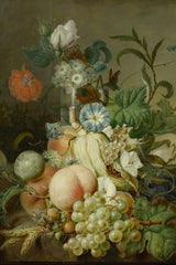 Stilleven met bloemen en fruit (Jan Evert Morel)