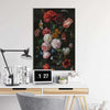 Stilleven met bloemen in een glazen vaas - Jan Davidsz De Heem