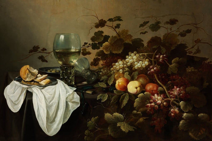 Stilleven met fruit en Roemer (Pieter Claesz)