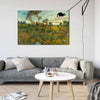 Zonsondergang bij Montmajour (Vincent Van Gogh)