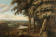 De toegang tot het bos (Philips Koninck)