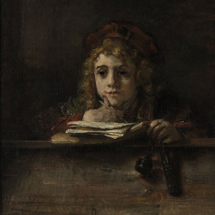 Titus aan de lezenaar (Rembrandt)