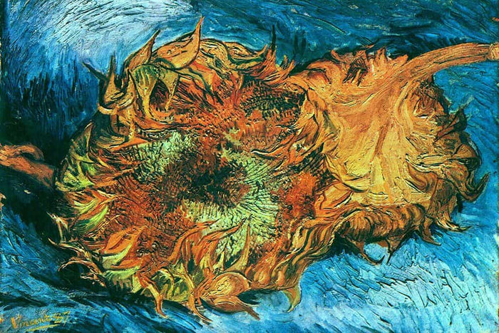 Twee Zonnebloemen (Vincent van Gogh)