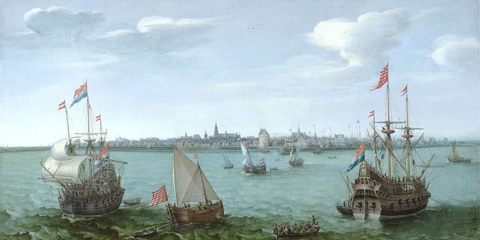 Gezicht op Hoorn (Hendrik Cornelisz. Vroom)